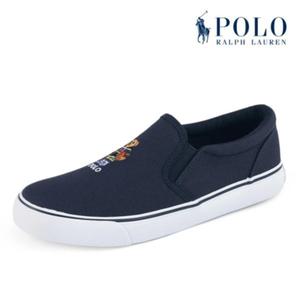 [롯데백화점]폴로랄프로렌 KEATON SLIP ON BEAR 네이비 캔버스 슬립온 RF103724OA-W-BS