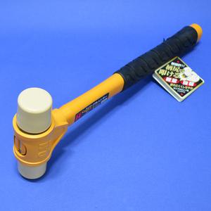 OH 우레탄망치 PL-15VLT 2654081 340mm 폴리프로필렌자루 헤드커버장착 우레탄망치 검사망치 고무망치 망치