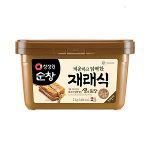 청정원 순창 재래식 생된장 2KG 3개
