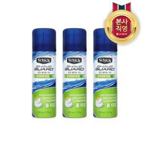[엘지생활건강]쉬크 쉐이브가드 센서티브 라임폼 210g X 3개[30097704]