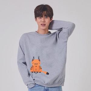 [OFK40O69]성탄절 크리스마스 산타크로스 고양이 후드티