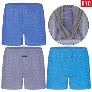 BYC 남자 분리 망 주머니 순면 트렁크 팬티 3매입 1027