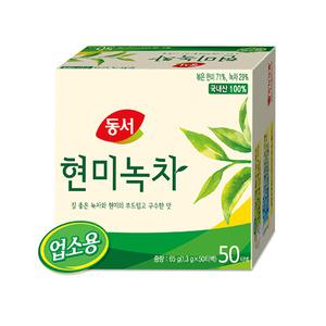 동서 현미 녹차 50T 업소용 /국산차/티백/침출차