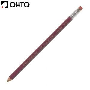 일본 OHTO 오토 목재 노크식 샤프 0.5mm APS 280E EN 산 레트로 우드 나무 지우개 펜슬 연필 재팬