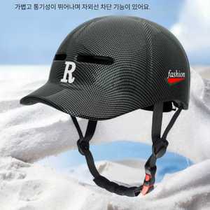 케이유 야구모자헬멧 오토바이 스쿠터 바이크 빈티지