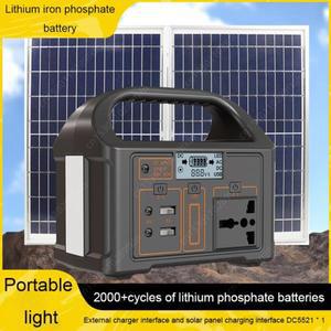 야외 캠핑 보조배터리 휴대용 발전기, 여행 모험용, 100W 전력 110V, 220V 24000mAh