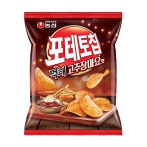 [농심] 포테토칩 먹태 고추장 마요맛, 50g 10개