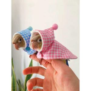 앵무새옷 망토 야외복 애완 겨울 조류 따뜻한 조류용품