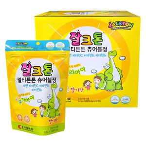 조아제약 잘크톤 멀티쑥쑥 아연 비타민 츄어블정 딸기맛 15정 x 10봉 어린이 약국 영양제 간식 카라멜 캔디