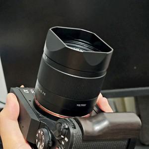 완벽호환 Viltrox AF 40mm F2.5 FE/Z 56mm F1.7 FE/Z/XF AF20mm Bayonet 금속 사각 렌즈 후드, 프리 메탈