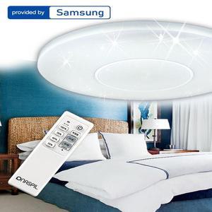 [BZJKQGBJ_4B]LED 슬림 원형 방등 50W 삼성칩+리모컨