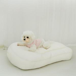 [BZJL8CJ4_4C]강아지 스타일 방석 웜아이보리 1P 쿠션