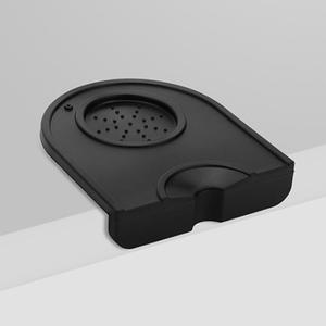 실리콘 탬핑매트14x12.5cm 블랙/탬퍼/커피/머신/세정제/탬핑/템퍼/매트/템핑/받침/원두/도구/댐퍼/카페