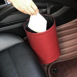 [BZFKKJKO_51C0]자동 차 미니 방수 휴지통 차량 용 통