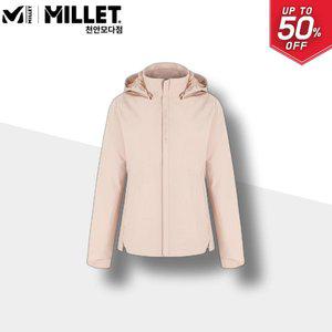 [밀레] MILLET 여성 가을 바람막이 방풍 자켓 점퍼 등산 낚시 라이트핑크