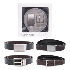 [Calvin Klein Underwear]캘빈클라인 남성 가죽 리버서블 양면 2버클 벨트_P326476930