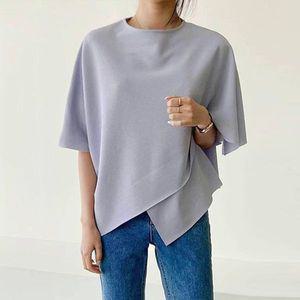 [헤레이스]망또 블라우스 YMSH24SS440_P357676098