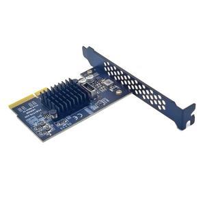 PCIE USB 3.2 GEN2  타입 E 확장 카드 익스프레스 X4TYPEE 어댑터 SATA 전원 전면 패널 라이저용 20Gbps