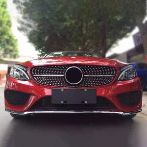 GT 다이아몬드 프론트 범퍼 그릴 벤츠 W205 C클래스 C205 S205 14-21년 C