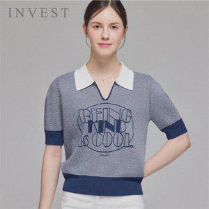 [인베스트]카라배색레터링니트_INI5S1KT2091