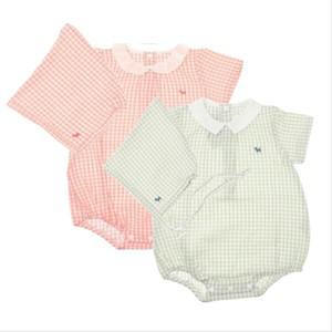 [HP블루독베이비]25년SS(GN쁘띠체크세트바디슈트택14537004007/08)