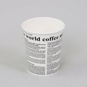 [순수한컵] 10온스 300ml 영문 종이컵 1000개 - 1박스