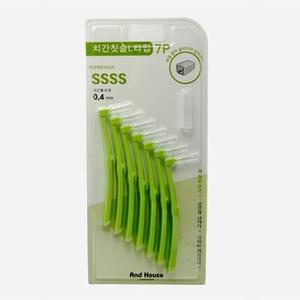 [하프클럽/셀러허브_여성트랜드패션]치간 칫솔 치아 치실 이쑤시게 L형 0.4mm