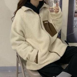 뽀글이점퍼 후리스 집업 여성 점퍼 여자 자켓 (3iKyz)