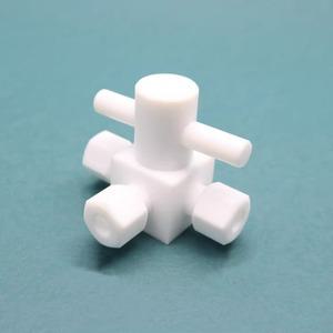 1/8 1/4 3/8 1/2 3 6 8 10 12 14 16 18 20 mm 압축 유니온 PTFE 수평 티 L 포트 볼 밸브