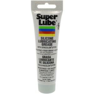 PTFE를 Super Lube 3온스 92003 윤활 실리콘 흰색 반투명 그리스 튜브