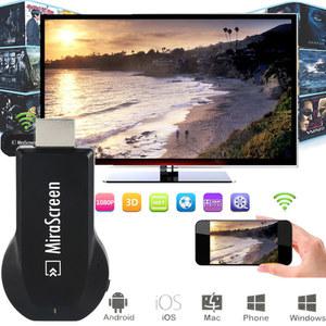 오네어 크롬캐스터 MiraScreen TV 스틱 HDMI 호환 1080P HD 동글 무선 와이파이 수신기 DLNA 에어플레이 미라캐스트, 애플제품 호환 안드로이드 TV용 모든 캐스트