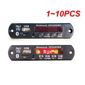 자동차 CD MP4 앰프 Mp3 디코더 보드 MP3 플레이어 USB 레코드 모듈 라디오 스피커용 핸즈프리 DIY 1 0