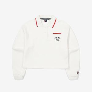 [휠라](신세계 사우스시티)[FILA] 테니스 라이프 피케 카라 맨투맨 (FS2POF3364F_FWH)