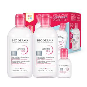 바이오더마 센시비오 클렌징워터 H2O 500ml x 2p + 100ml