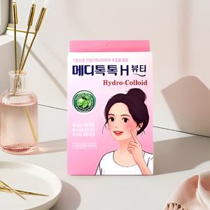메디톡톡 여드름패치 의약외품 하이드로콜로이드 얇은 투명 트러블 진정 스팟패치 지퍼백보관