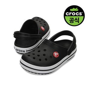 [보리보리/크록스 슈즈]크록스공식 키즈 CROCBAND CLOG K BK (24SKCL207006)