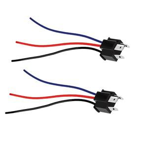 9003 LED 헤드라이트 안개등 소켓 웨지베이스 Gloeilamp 플러그 수 램프 어댑터 커넥터 H4 전구 소켓 2 개
