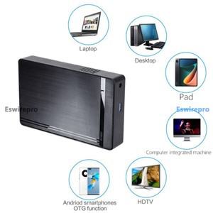 2.5/3.5 인치 HDD SSD 어댑터 용 SATA to USB 3.0 외장형 하드 드라이브 인클로저 디스크 박스 hdd 케이스