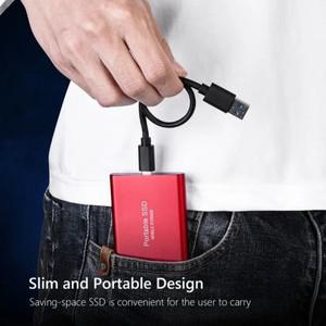 샤오미 휴대용 외장 모바일 하드 드라이브, 고속 디스크, 노트북 콤프, 128TB, 64TB SSD,