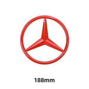 호환 S 데칼 B, 개 GLA GLE 엠블럼, 클래스 GLK 전면 CLS CLK ABS 자동차 188mm, 210mm, A, C, 벤츠 GLC용, GLS 메르세데스 1 그릴 E, CLA