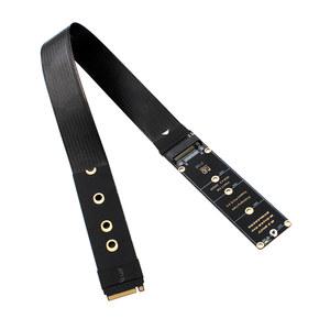 호환 M 2 PCI-e/NGFF SSD용 라이저 어댑터 케이블 M 2-PCIe 2280 Gen 고속 4 0 SATA 프로토콜 연장 2242 듀얼 2230 2260