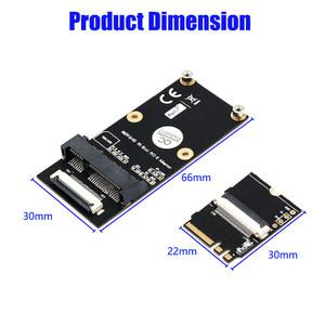 호환 - 미니 키 케이블이 M 2 NGFF A/E/A E 있는 어댑터 PCI-E PC 컴퓨터용 FFC