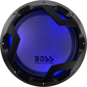 보스 오디오 시스템 PD12LED 12인치 차량용 서브우퍼 팬텀 시리즈 최대 출력 1600W 듀얼 4옴 보이스 코일