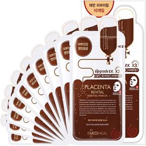 메디힐 Mediheal메디힐 PLACE 에이씨이NTA REVITAL ESSENTIAL MASK 10장들이 페이스 마스크