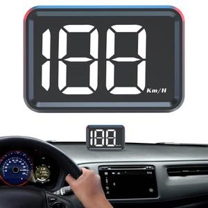 GPS KMH MPH HUD 디지털 속도 계량기 게이지, 헤드업 디스플레이, 큰 글꼴 자동차 전자 액세서리