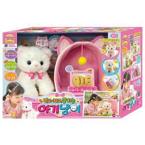 원앤원 헬로펫 먹고 자고 말하는 아기냥이