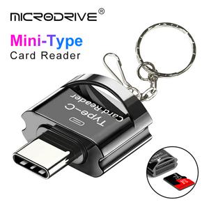 cf카드 메모리카드 메탈 플래시 어댑터 Miro Mini SD 카드용 Lightning/USB C 슬롯 카드 리더기/iPhone/iPa