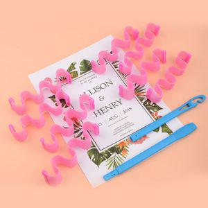 물결펌 히피펌 롤 고데기없이 42cm 웨이브 12pcs