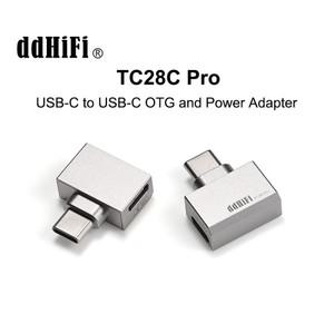 DD DDHiFi TC28C Pro USB-C-안드로이드 폰용 OTG 전원 어댑터 iPad PC Iphone