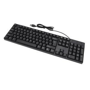 무선기계식키보드 기계식무선키보드 저소음 104 키 USB 유선 키보드 영어/러시아어/스페인어/프랑스어 인체
